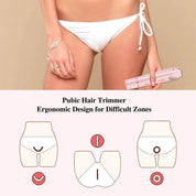 AquaGlow | Rifinitore bikini ricaricabile impermeabile per una rasatura liscia della pelle 4