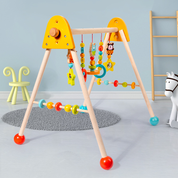 Arco Gioco Stimolante per Bambini con Giocattoli Pendenti per Sviluppo Motorio, Design Sicuro e Resistente 0