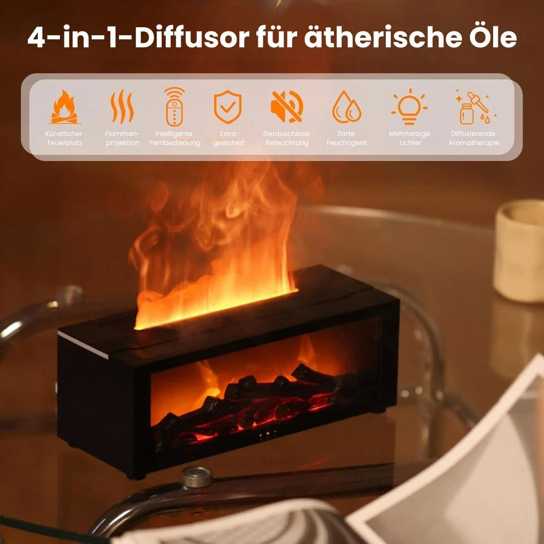 Aroma Diffuser | Elektrische Duftlampe mit Flammenoptik | DuftFlamme 2