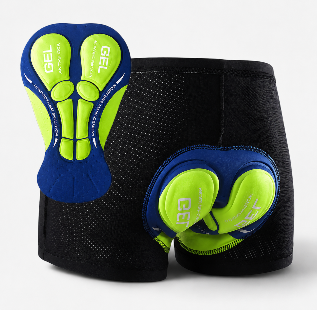 Padded shorts for motorcyclist SeatCloud