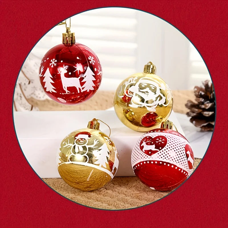 Atmosfera festosa | Collezione di eleganti decorazioni per l'albero di Natale 2