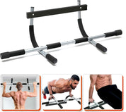 Barra per trazioni da porta per palestra domestica – Allenatore per il corpo da interno per il fitness di tutto il corpo, barra facile da appendere con impugnature in schiuma e design robusto 7