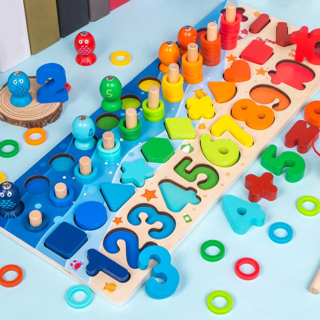 Beechwood Wonders | Giocattolo educativo Montessori per l'apprendimento interattivo 0