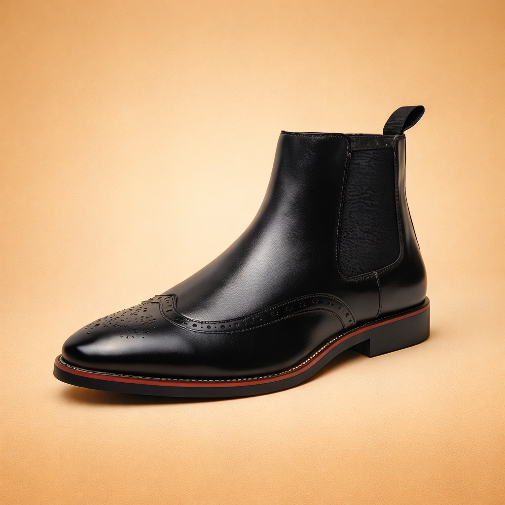 Federico | Botas Chelsea Clássicas Confortáveis para Homem