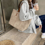 Borsa Tote Donna Minimalista Con Spallacci Comodi E Interni Spaziosi - Borsa Tote Bag Versatile Per Ogni Occasione 1