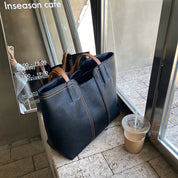 Borsa Tote Donna Minimalista Con Spallacci Comodi E Interni Spaziosi - Borsa Tote Bag Versatile Per Ogni Occasione 5