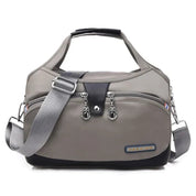 Borsa a mano antifurto da donna, elegante, in tessuto Oxford resistente 2