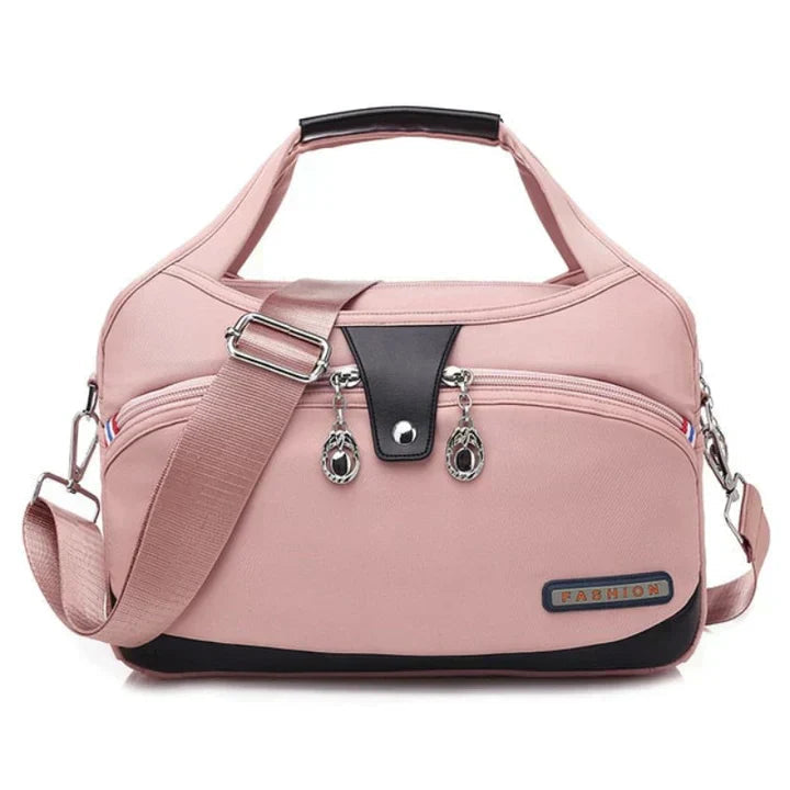 Borsa a mano antifurto da donna, elegante, in tessuto Oxford resistente 3