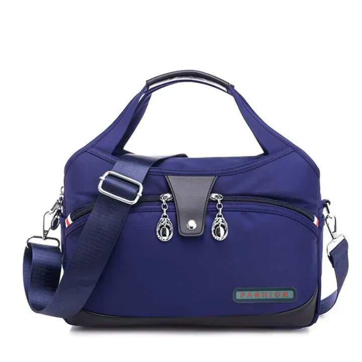 Borsa a mano antifurto da donna, elegante, in tessuto Oxford resistente 6
