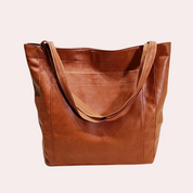 Borsa a mano elegante da donna in pelle vegana 2