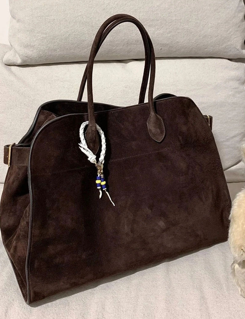 Borsa a mano grande ed elegante da donna in pelle vegana funzionale 1