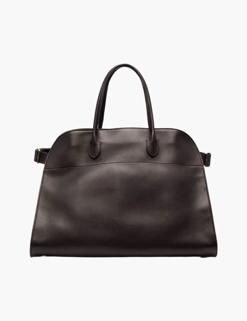 Borsa a mano grande ed elegante da donna in pelle vegana funzionale 10
