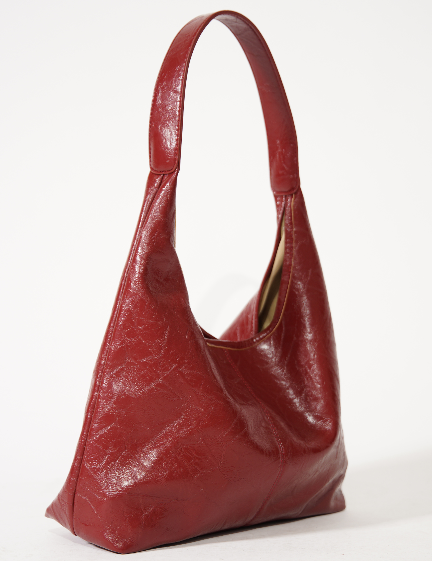 Borsa a mano pratica in pelle invecchiata da donna, resistente ed elegante 9