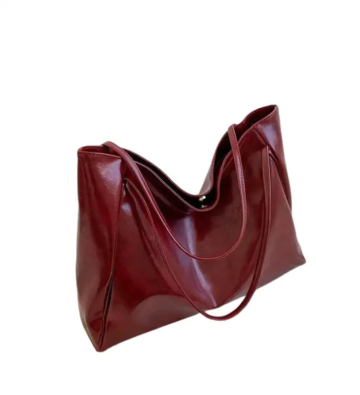 Borsa a tracolla elegante da donna, taglia media, in tessuto sintetico di alta qualità 8