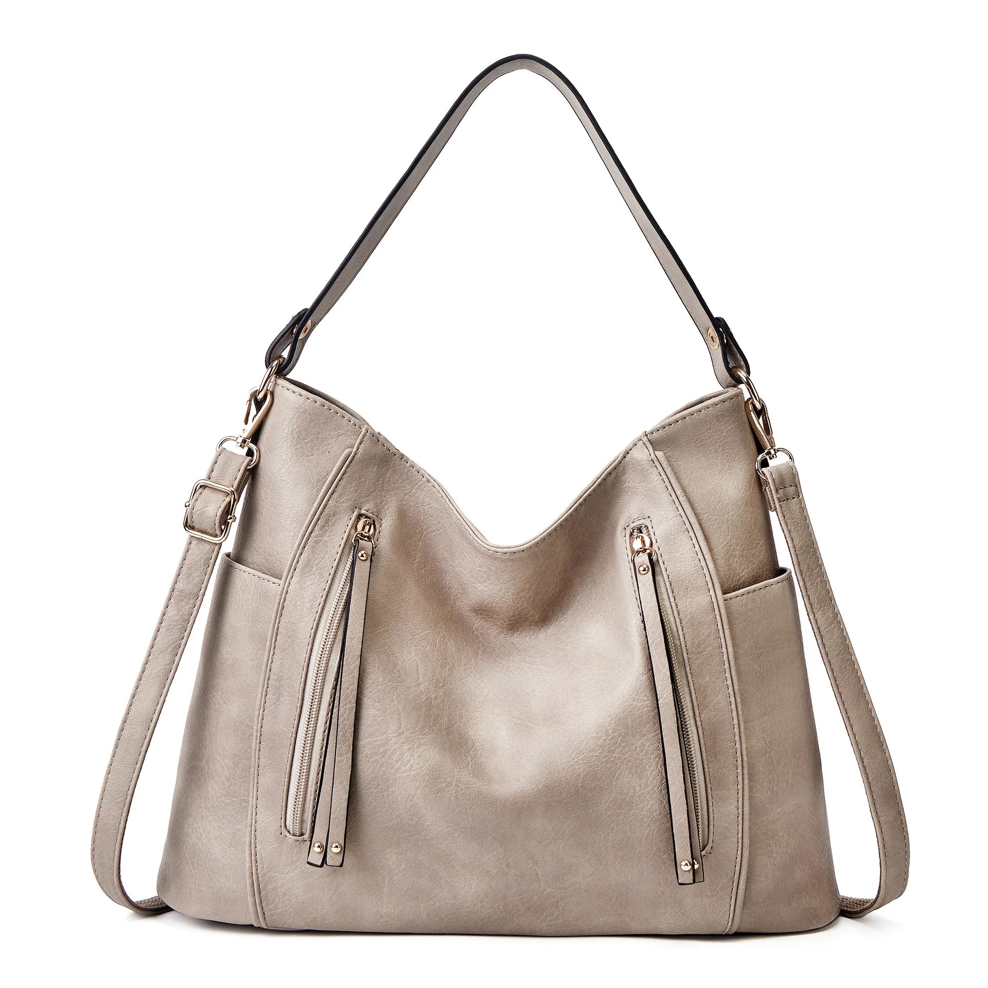 Borsa a tracolla elegante da donna in PU spaziosa 0