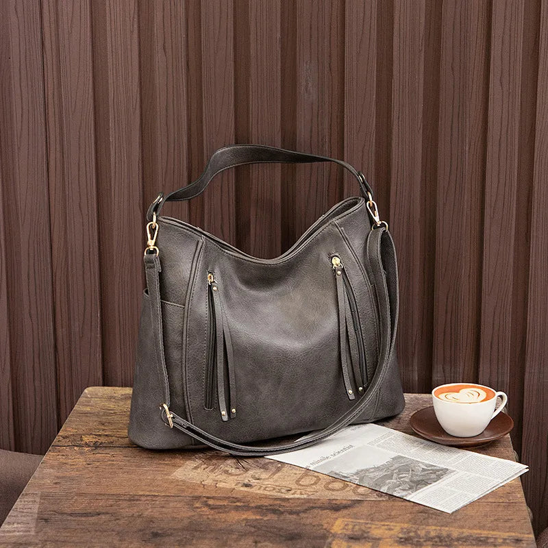Borsa a tracolla elegante da donna in PU spaziosa 1