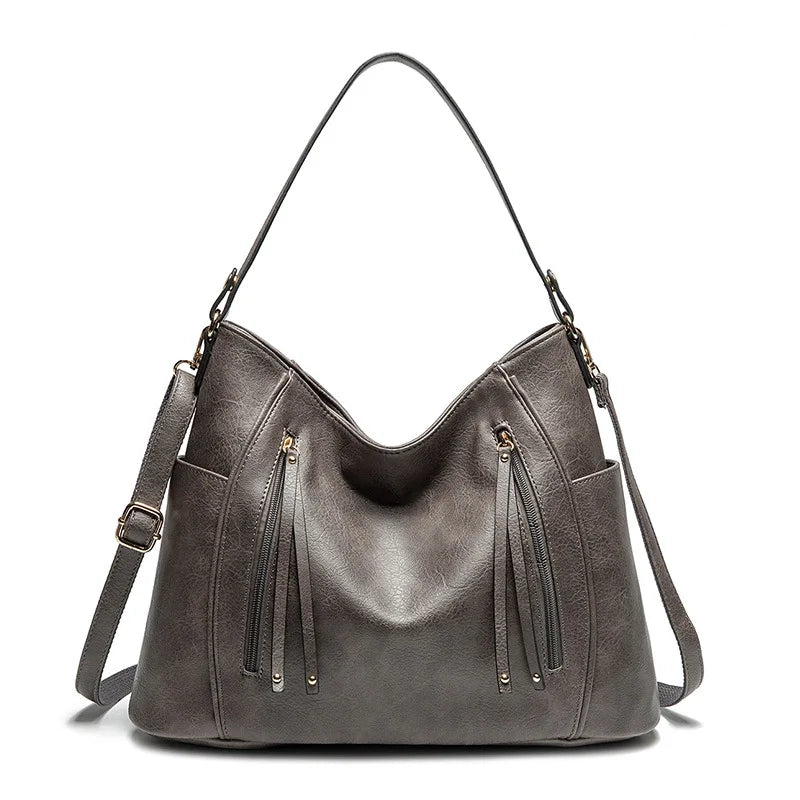 Borsa a tracolla elegante da donna in PU spaziosa 10