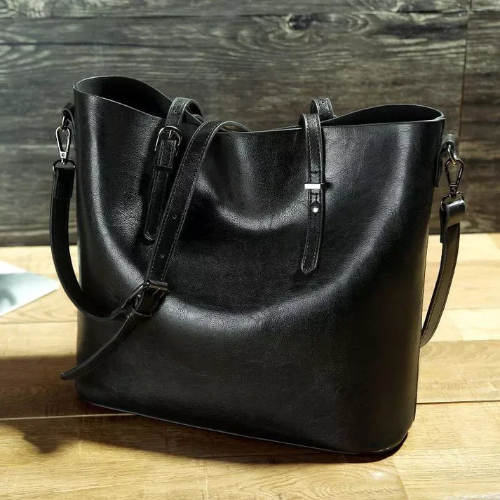 Borsa a tracolla elegante da donna in pelle funzionale 0