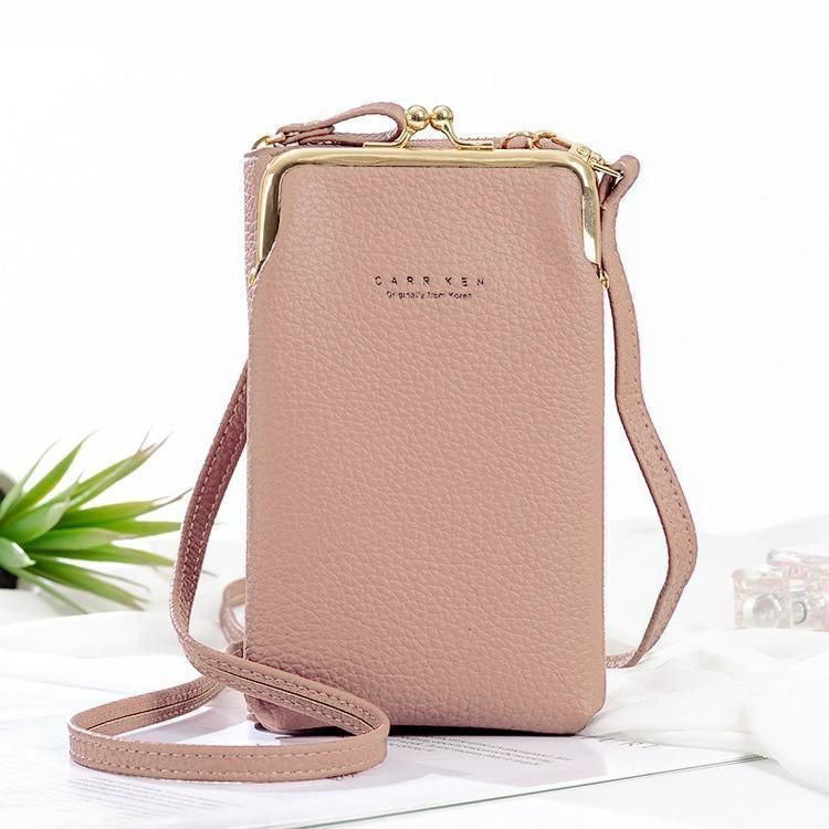Borsa a tracolla elegante da donna in resistente pelle PU 0