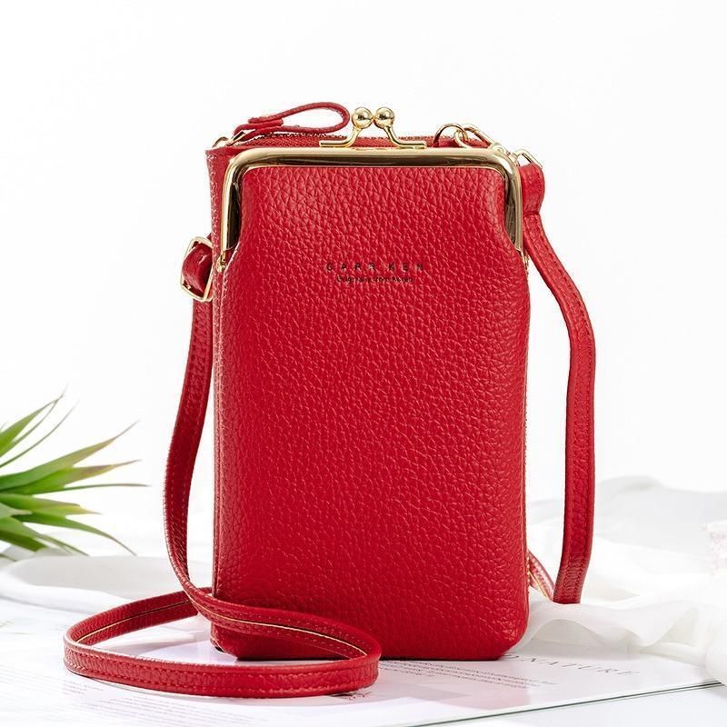 Borsa a tracolla elegante da donna in resistente pelle PU 13