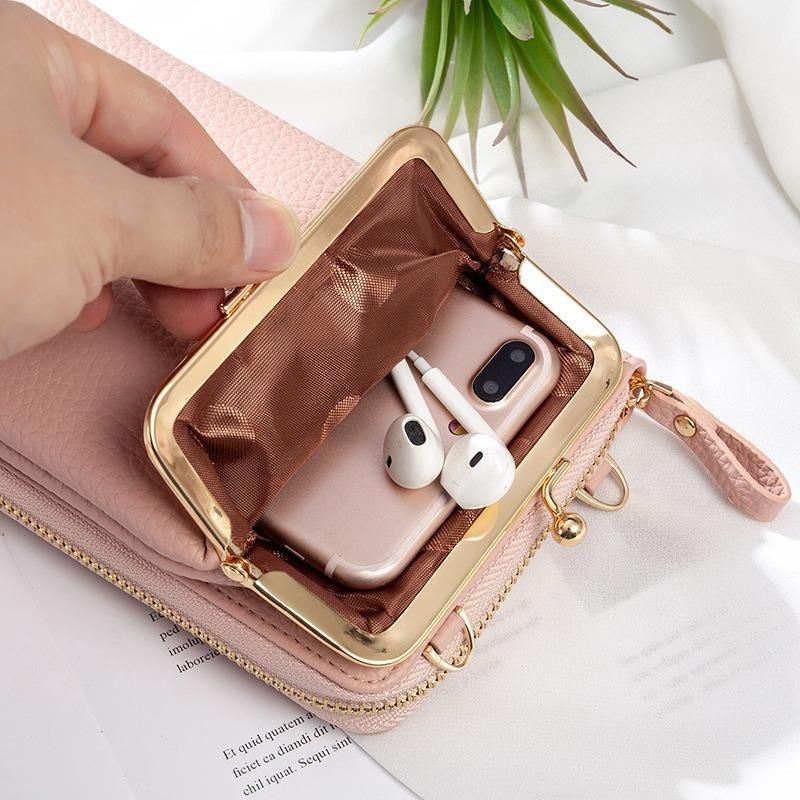 Borsa a tracolla elegante da donna in resistente pelle PU 3