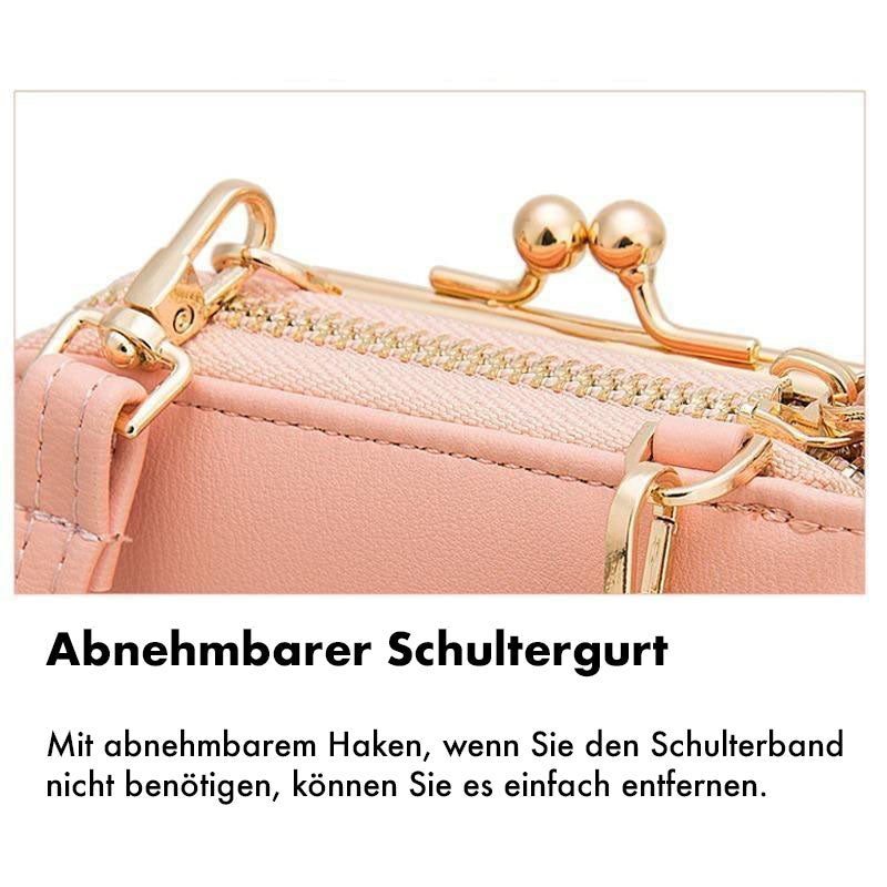 Borsa a tracolla elegante da donna in resistente pelle PU 4
