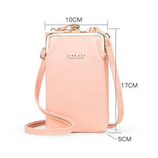 Borsa a tracolla elegante da donna in resistente pelle PU 7
