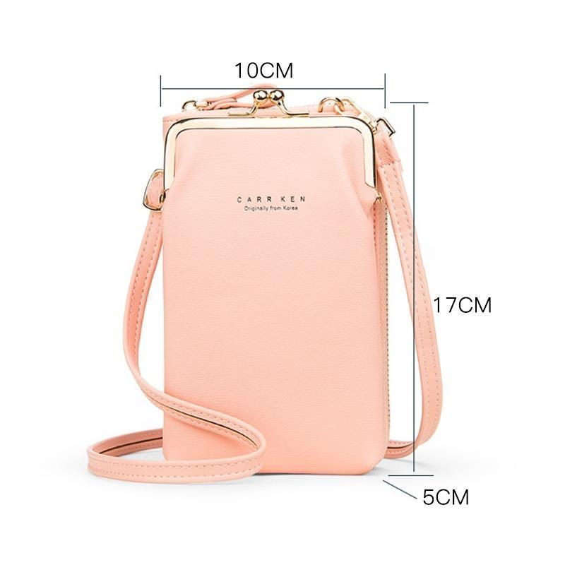 Borsa a tracolla elegante da donna in resistente pelle PU 7