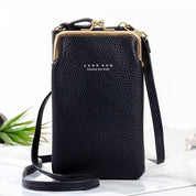 Borsa a tracolla elegante da donna in resistente pelle PU 9