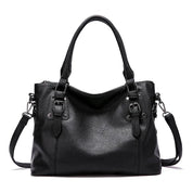 Borsa a tracolla elegante da donna in vera pelle resistente 4