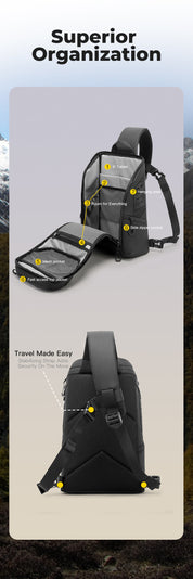 Borsa a tracolla impermeabile da uomo BANGE Essential 4