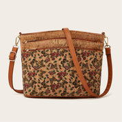 Borsa a tracolla in stile etnico da donna in pelle PU 0