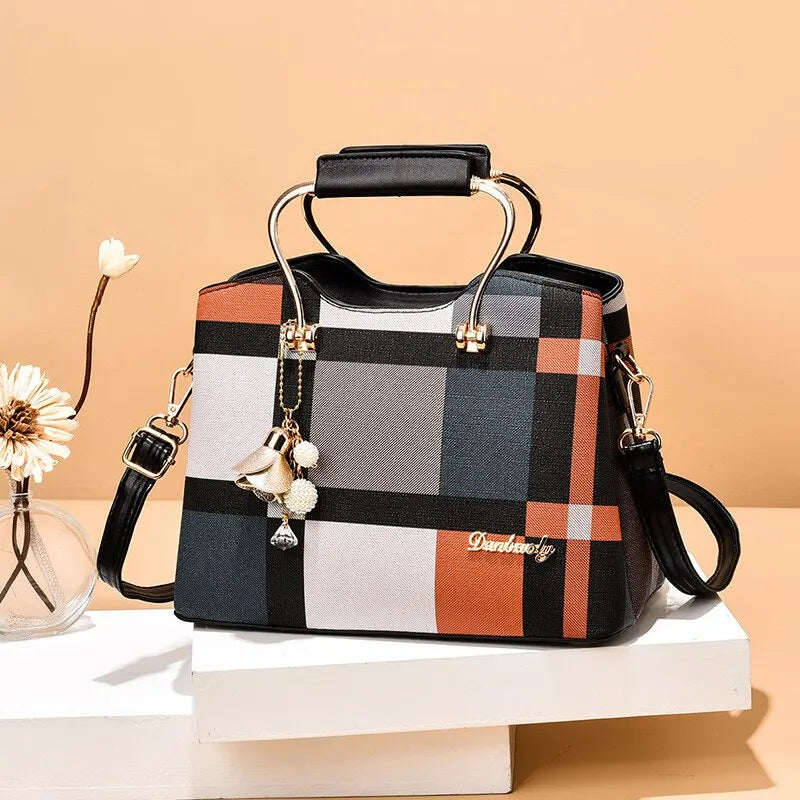 Borsa a tracolla pratica da donna con spallacci regolabili, materiale artistico di alta qualità 4
