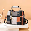 Carré noir orange