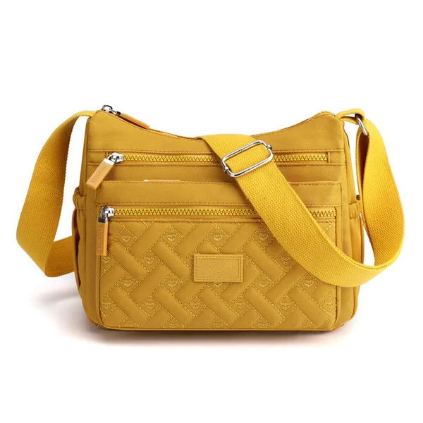 Borsa a tracolla pratica da donna in nylon resistente 13