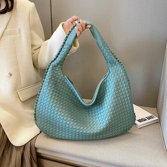 Borsa da donna elegante, intrecciata a mano, funzionale e dal design durevole 4