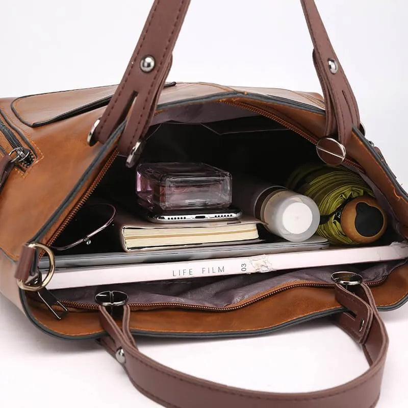 Borsa da donna vintage in tessuto elegante e resistente 2