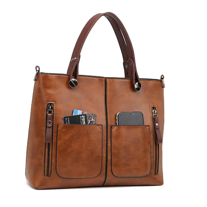 Borsa da donna vintage in tessuto elegante e resistente 4