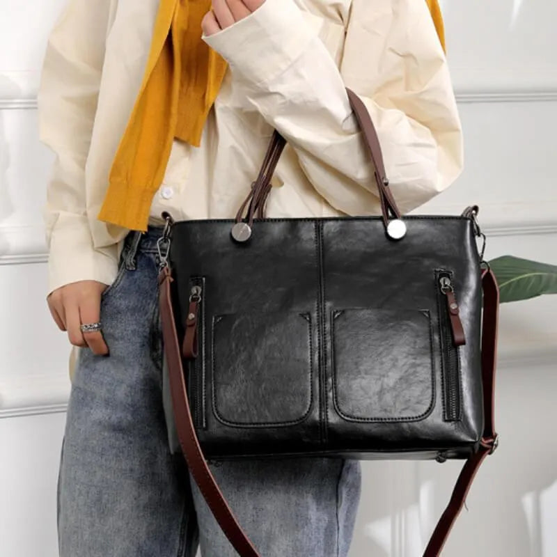 Borsa da donna vintage in tessuto elegante e resistente 5