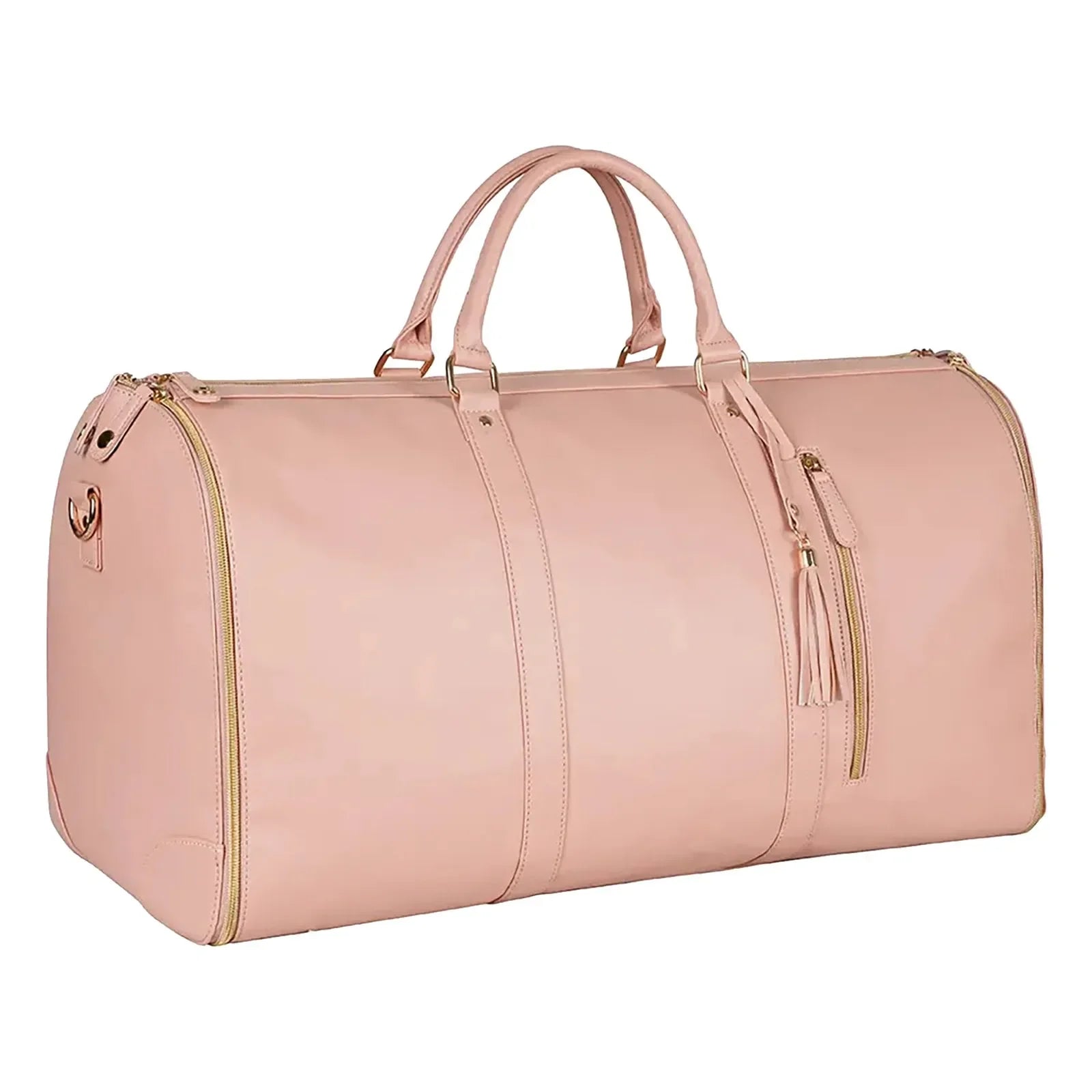 Borsa da viaggio pieghevole ed elegante da donna in pelle PU impermeabile 9
