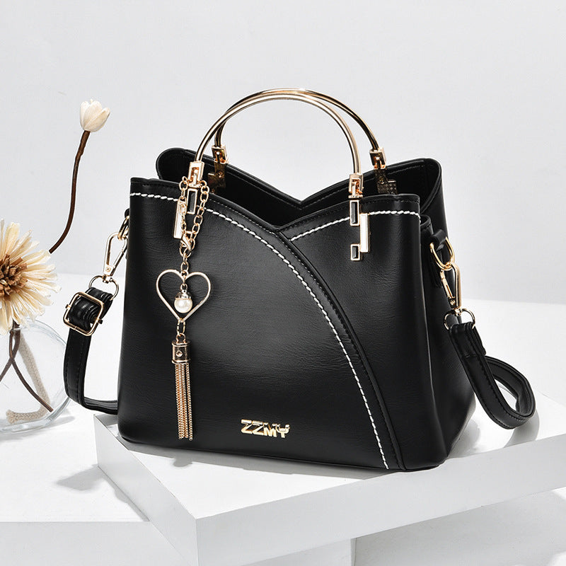 Borsa elegante da donna in pelle PU, design spazioso 4