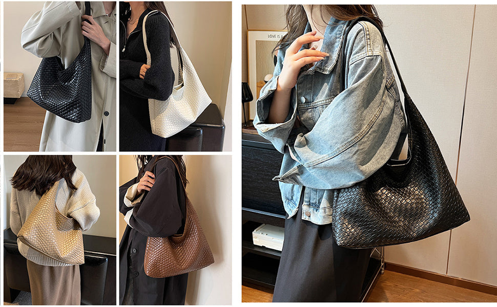 Borsa elegante da donna in pelle resistente e alla moda 8
