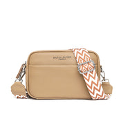 Borsa elegante da donna in vera pelle, resistente misto poliestere-cotone 5