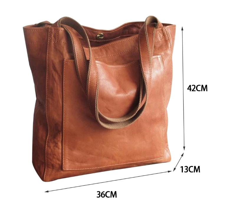 Borsa elegante e resistente da donna in pelle PU ecologica 8