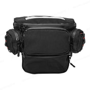 Borsa portaoggetti per manubrio e parabrezza della motocicletta - Supporto per telefono touchscreen, custodia per serbatoio carburante, custodia per auricolari per Vespa e TMAX 0