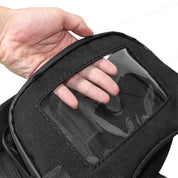 Borsa portaoggetti per manubrio e parabrezza della motocicletta - Supporto per telefono touchscreen, custodia per serbatoio carburante, custodia per auricolari per Vespa e TMAX 2