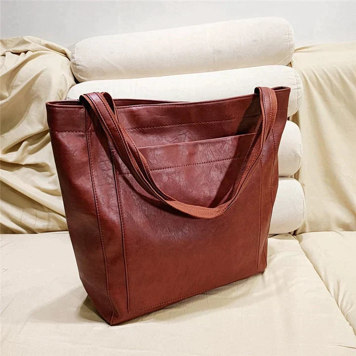 Borsa tote elegante da donna in tessuto resistente con interno spazioso 6