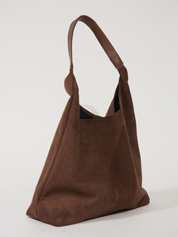 Borsa tote in pelle elegante da donna, versatile, scamosciata 1