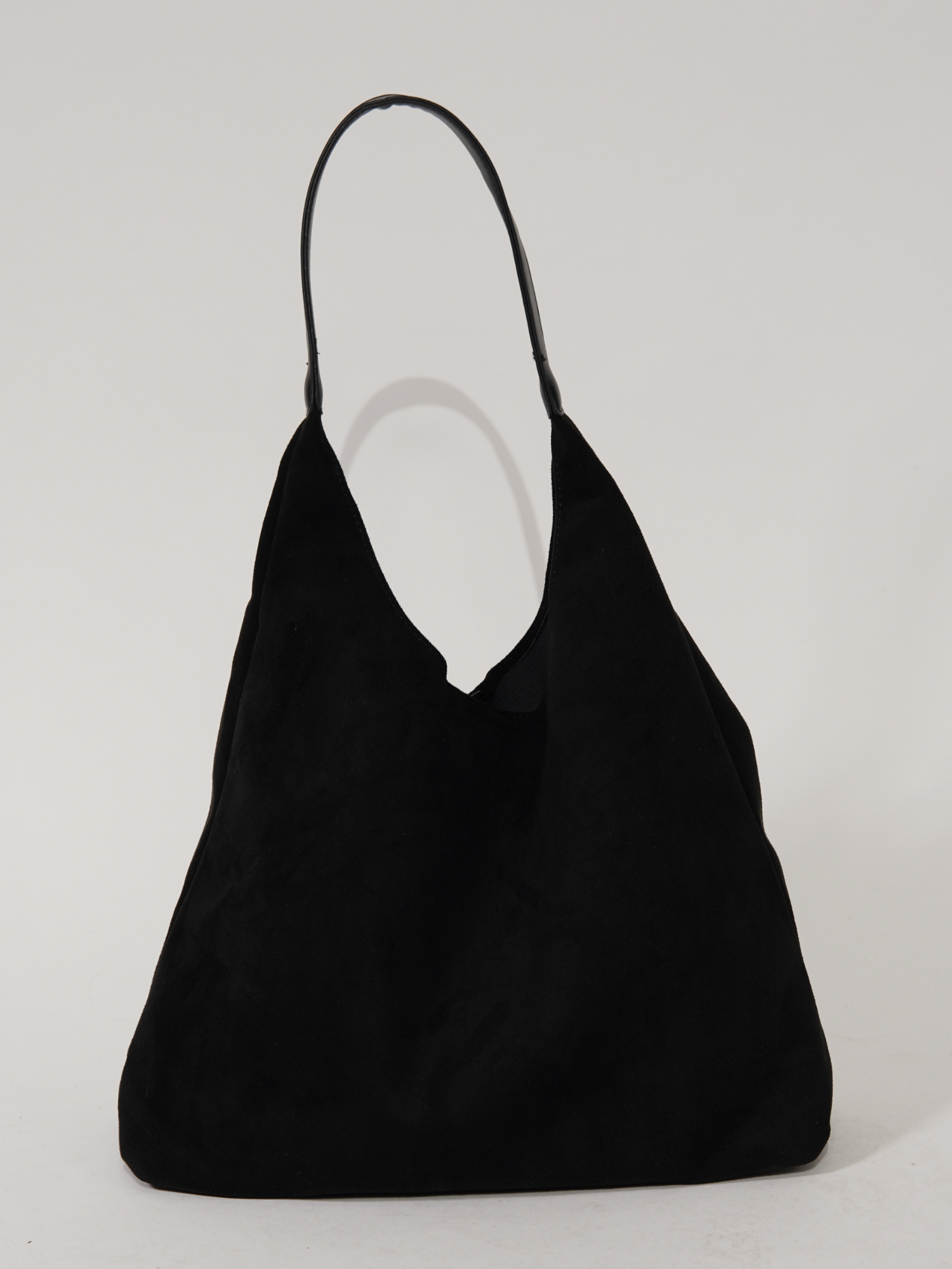 Borsa tote in pelle elegante da donna, versatile, scamosciata 11