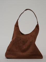 Borsa tote in pelle elegante da donna, versatile, scamosciata 12